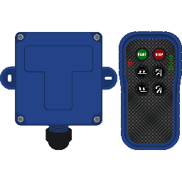 [TRF804Z] Mando y receptor Falcon Smart Control plataforma Zepro